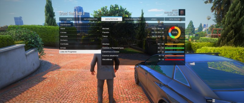 GTA 5 Grand Theft Auto V Save Game 100% PC Mod  GTAinside.com